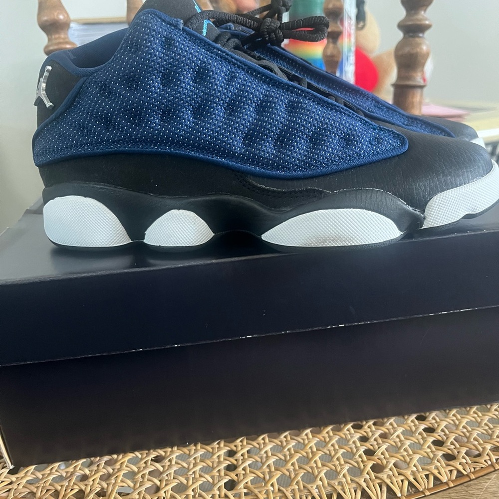 Nike Air Jordan 13 Retro Low Navy Blue Black Youth Size 5Y No Box